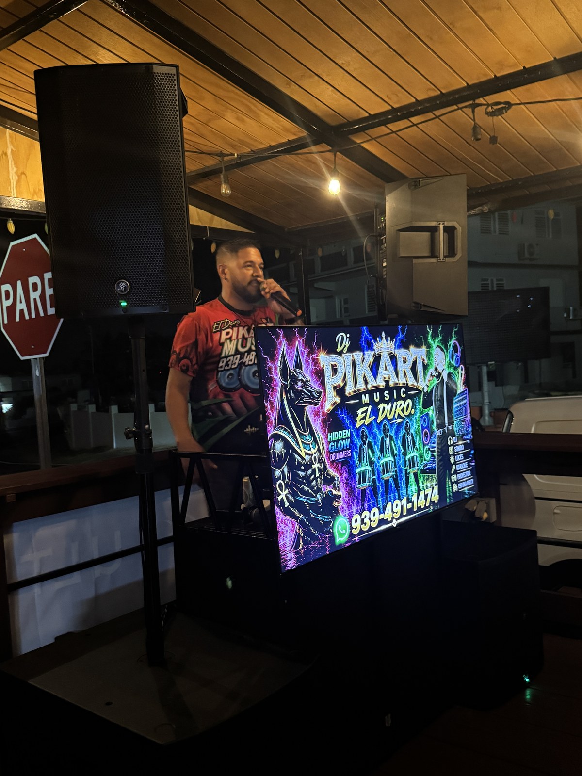 DJ Pikart Music en La Curvita del Bajo